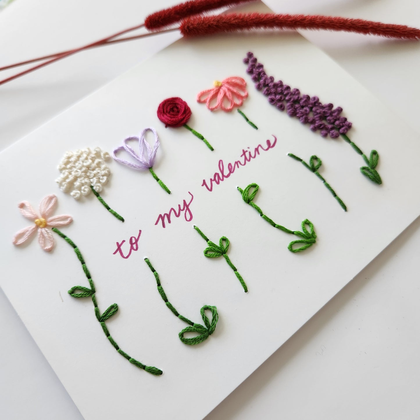 "Flower Field" Custom DIY Template